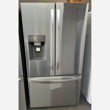 Kenmore 75035 25,5 pies cúbicos. Refrigerador con puerta francesa de pies cuadrados - Acero inoxidable resistente a huellas dactilares