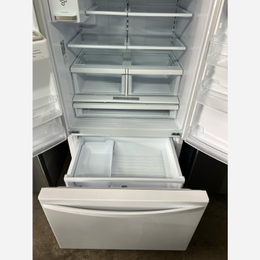 Kenmore 75032 25,5 pies cúbicos. Refrigerador con puerta francesa de pies cuadrados - Blanco