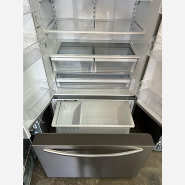 MORA 21.1 pies cúbicos. ft. Refrigerador de puerta francesa de profundidad estándar
