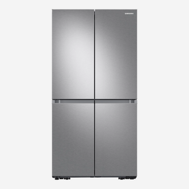 Samsung 29 pies cúbicos. Refrigerador inteligente Flex™ de 4 puertas con jarra de agua con llenado automático y máquina de hielo doble en acero inoxidable